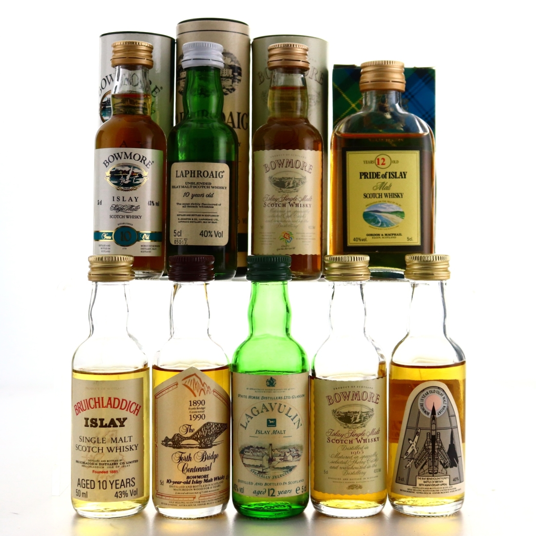 Islay Miniatures x 9