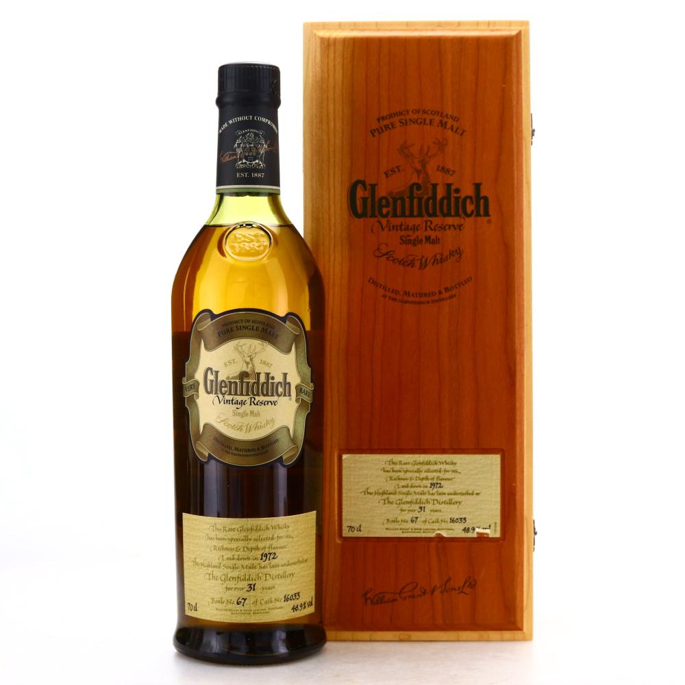 Glenfiddich 1972 Vintage Reserve 31 Year Old #16033