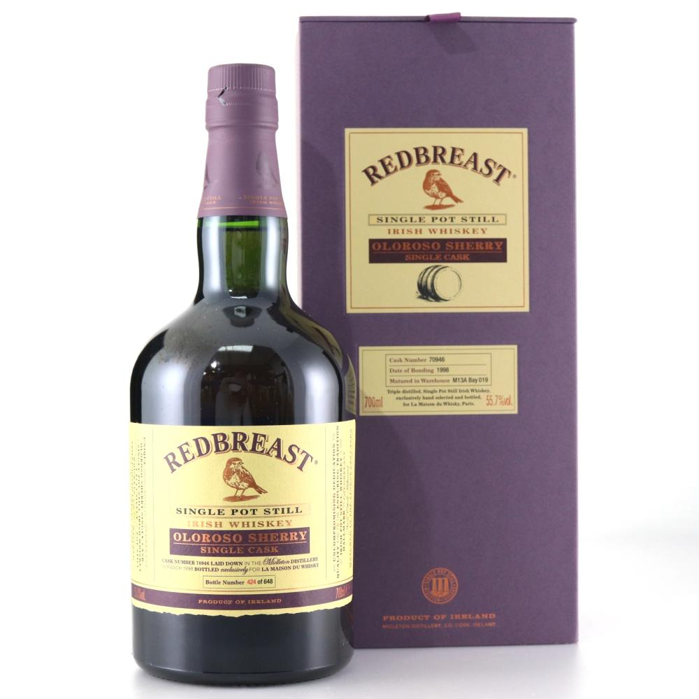 Redbreast 1998 Oloroso Sherry Single Cask #70946 / LMDW