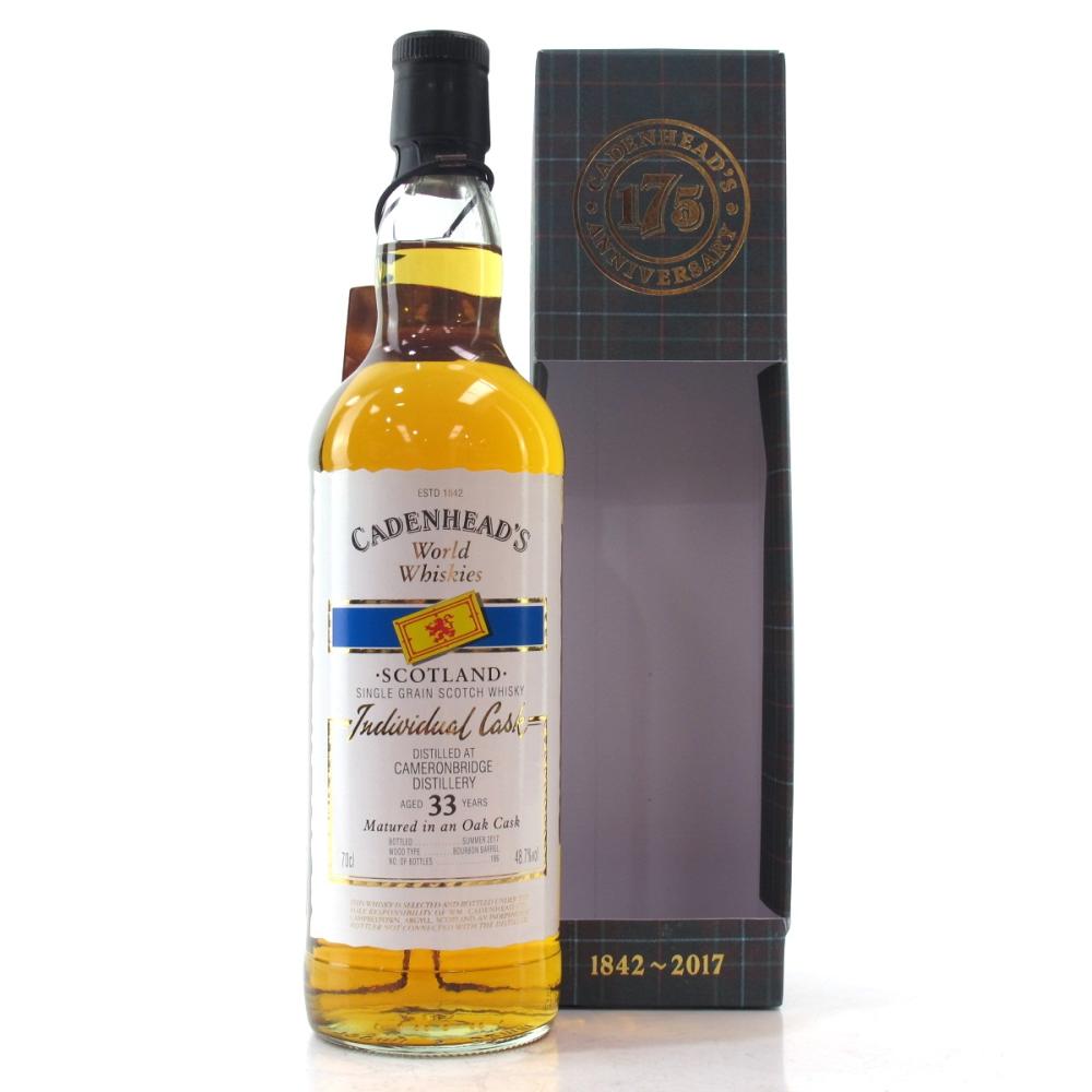 Cameronbridge 33 Year Old Cadenhead's