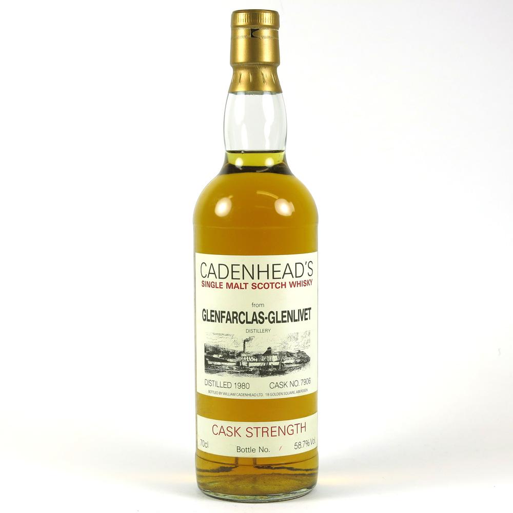 Glenfarclas 1980 Cadenhead's Cask Strength Bottle No.1