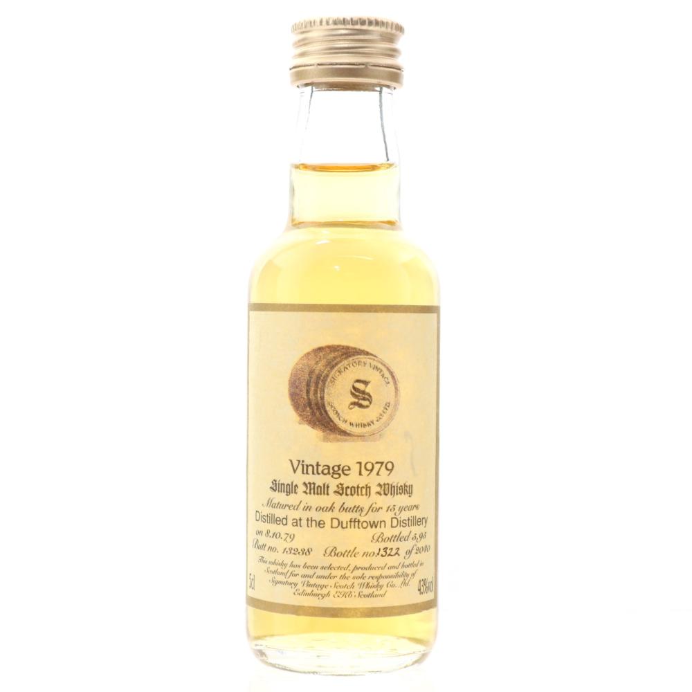 Dufftown 1979 Signatory Vintage 15 Year Old Miniature 5cl
