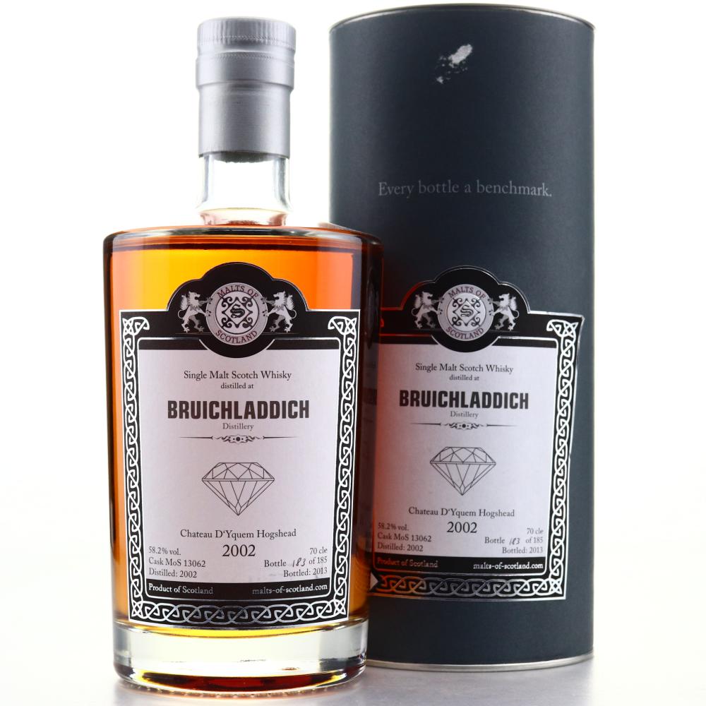 Bruichladdich 2002 Malts of Scotland Chateau d'Yquem Hogshead