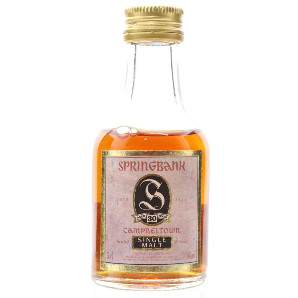 Springbank 30 Year Old Miniature 5cl
