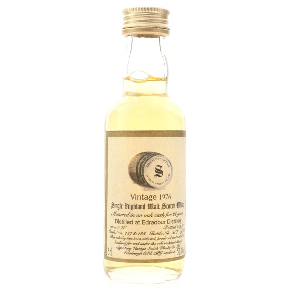 Edradour 1976 Signatory Vintage Old Miniature 5cl