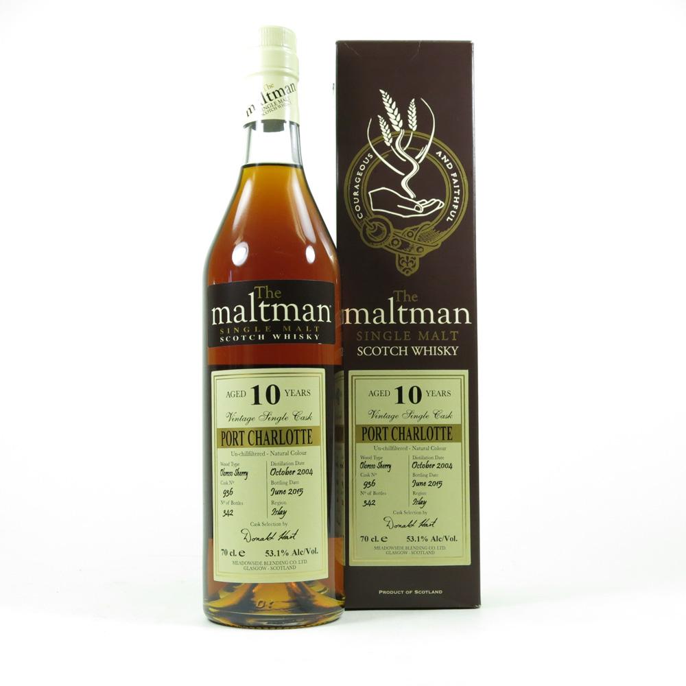 Port Charlotte 2004 The Maltman 10 Year Old