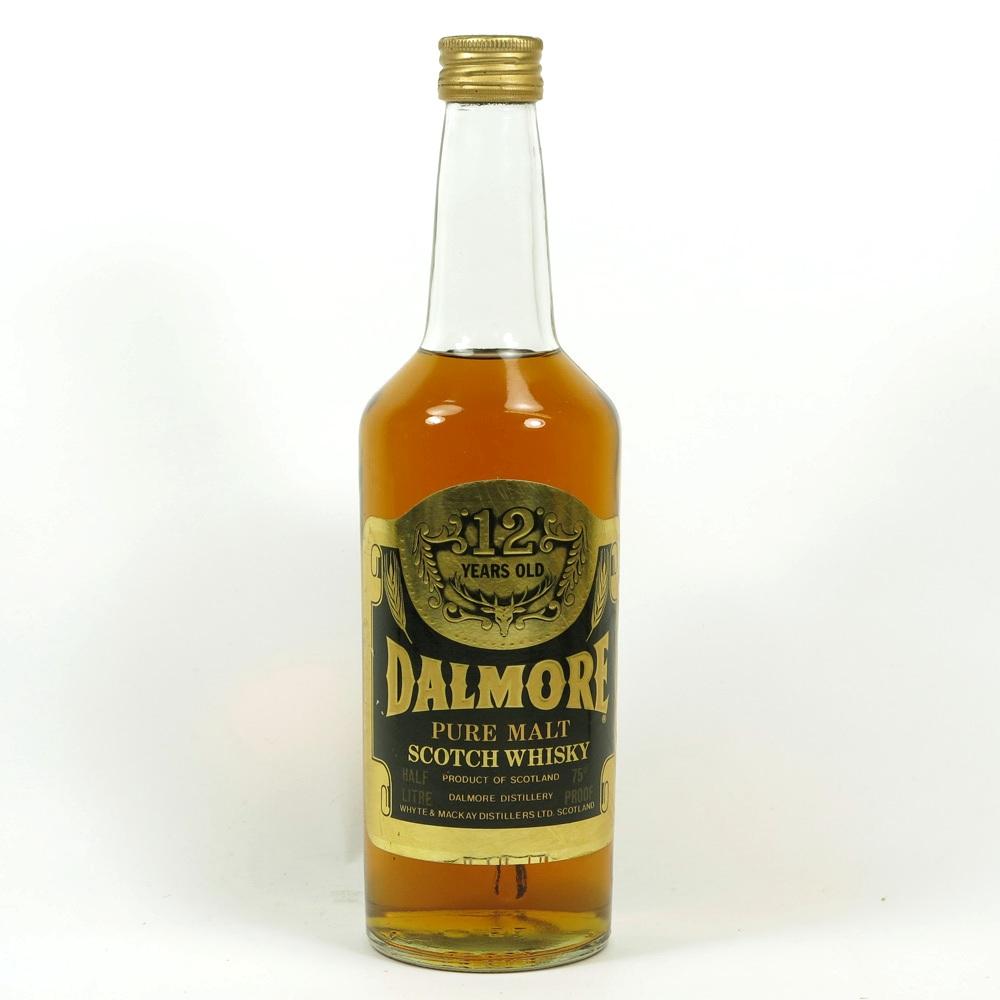 Dalmore 12 Year Old 1970s / Half Litre