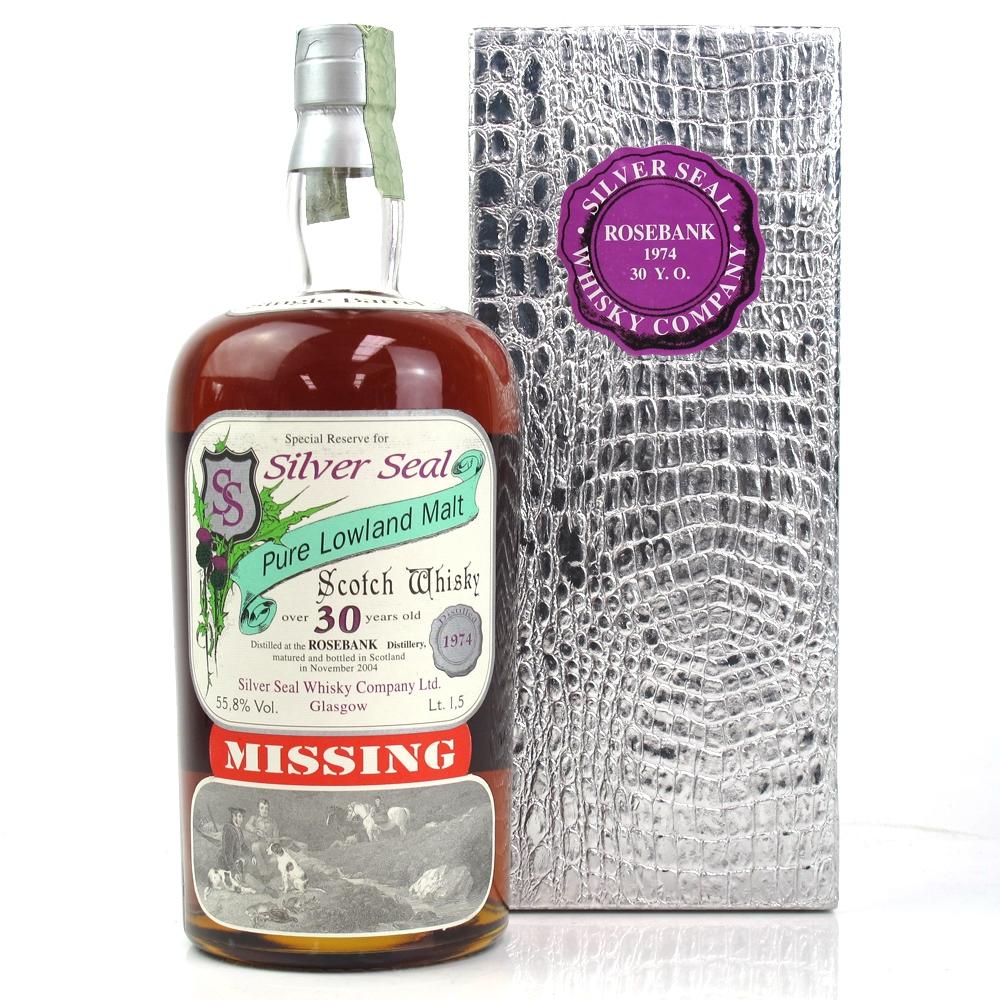Rosebank 1974 Silver Seal 30 Year Old Magnum 1.5 Litres