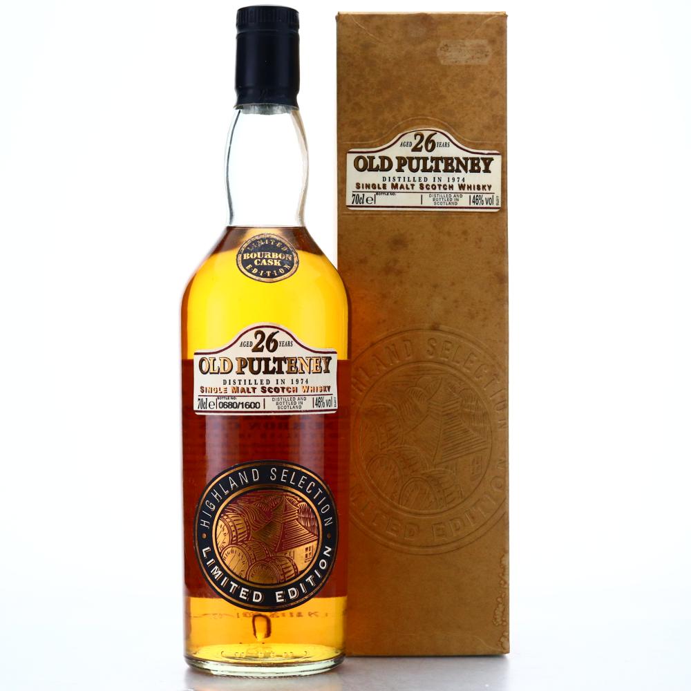 Old Pulteney 1974 Highland Selection 26 Year Old 