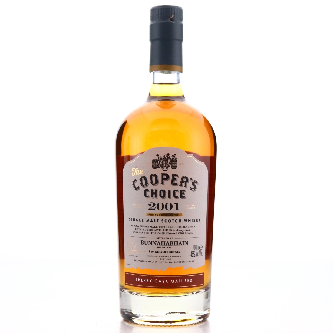 Bunnahabhain 2001 Cooper's Choice 16 Year Old