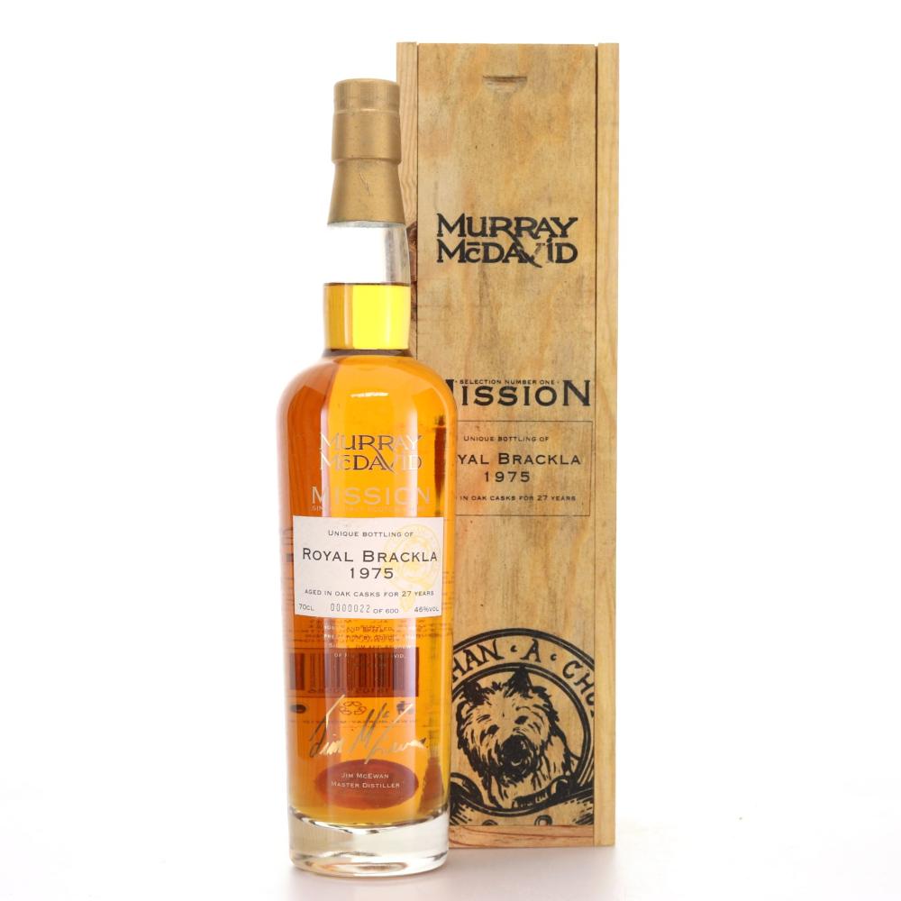 Royal Brackla 1975 Murray McDavid 27 Year Old Mission