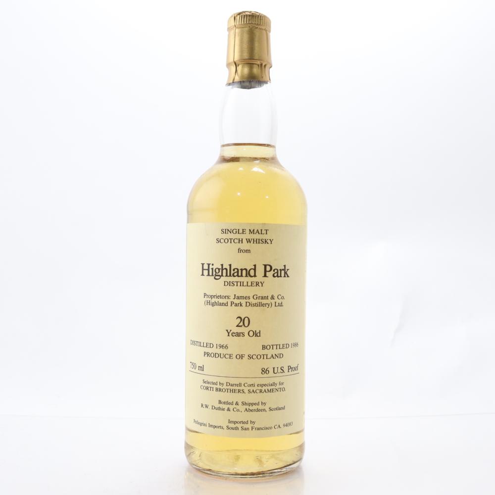 Highland Park 1966 Duthie For Corti 20 Year Old 75cl / US Import