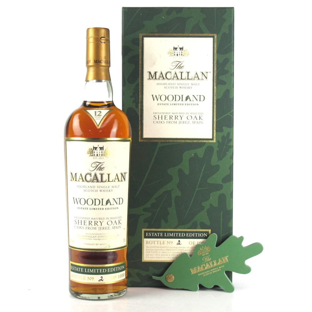 Macallan 12 Year Old Woodland Estate Limited Edition / Bottle No. 2
