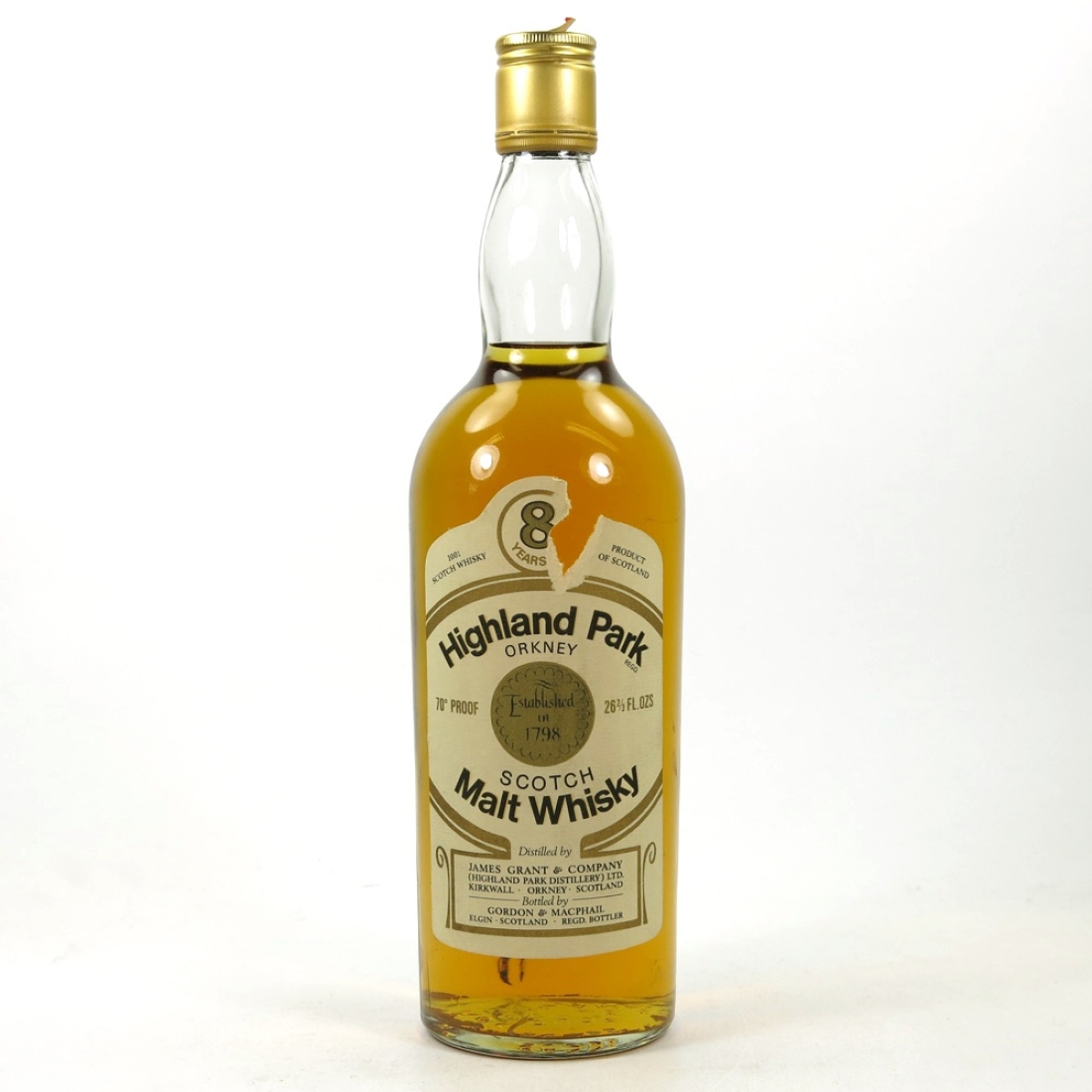 Highland Park 8 Year Old Gordon and Macphails 1970s