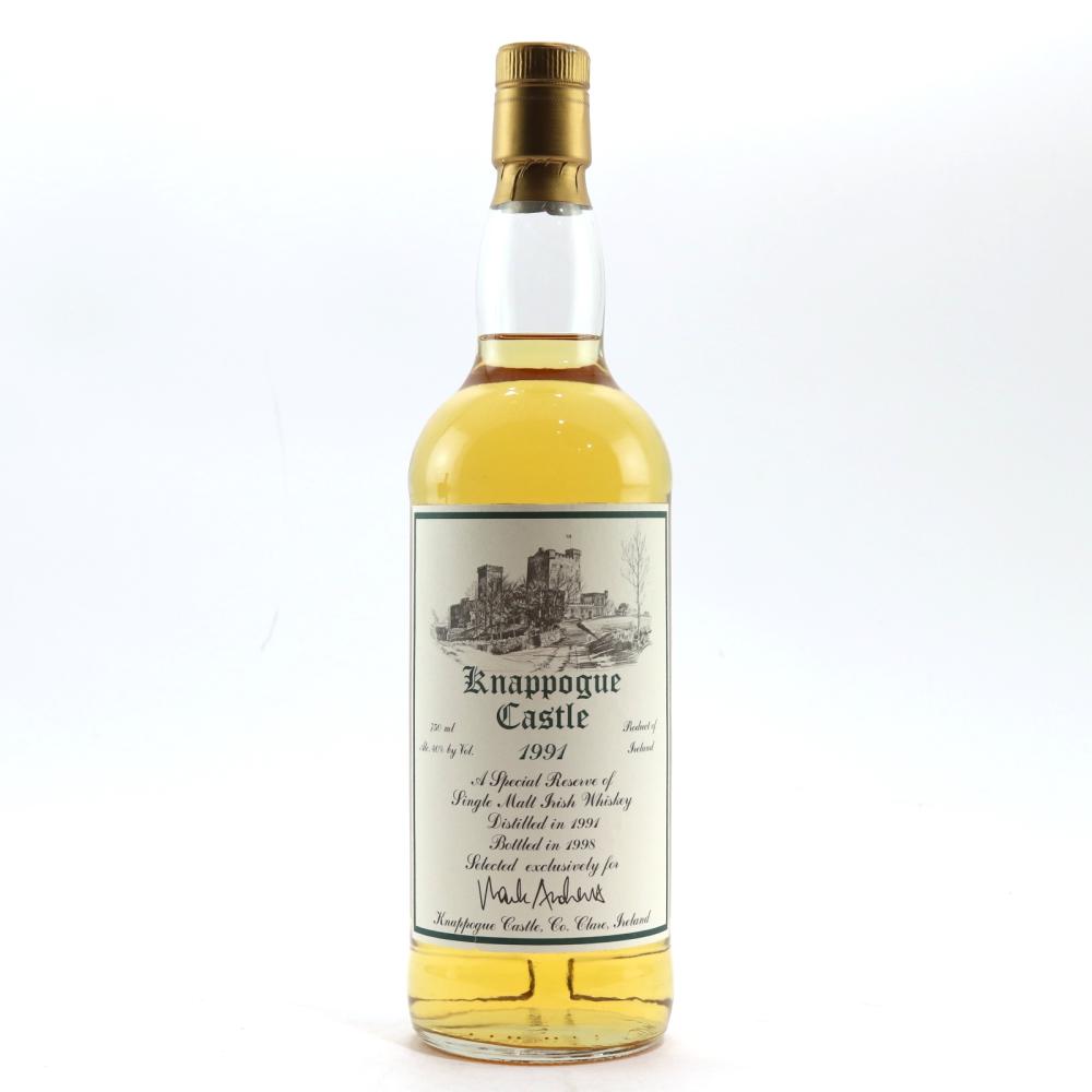 Knappogue Castle 1991 Irish Single Malt 75cl / US Import