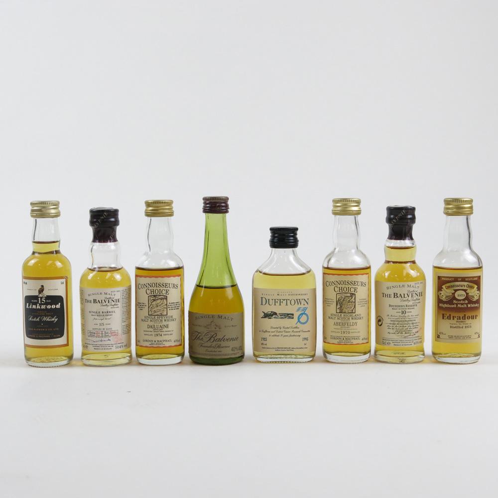 Miscellaneous Single Malt Selection Miniatures 8 x 5cl
