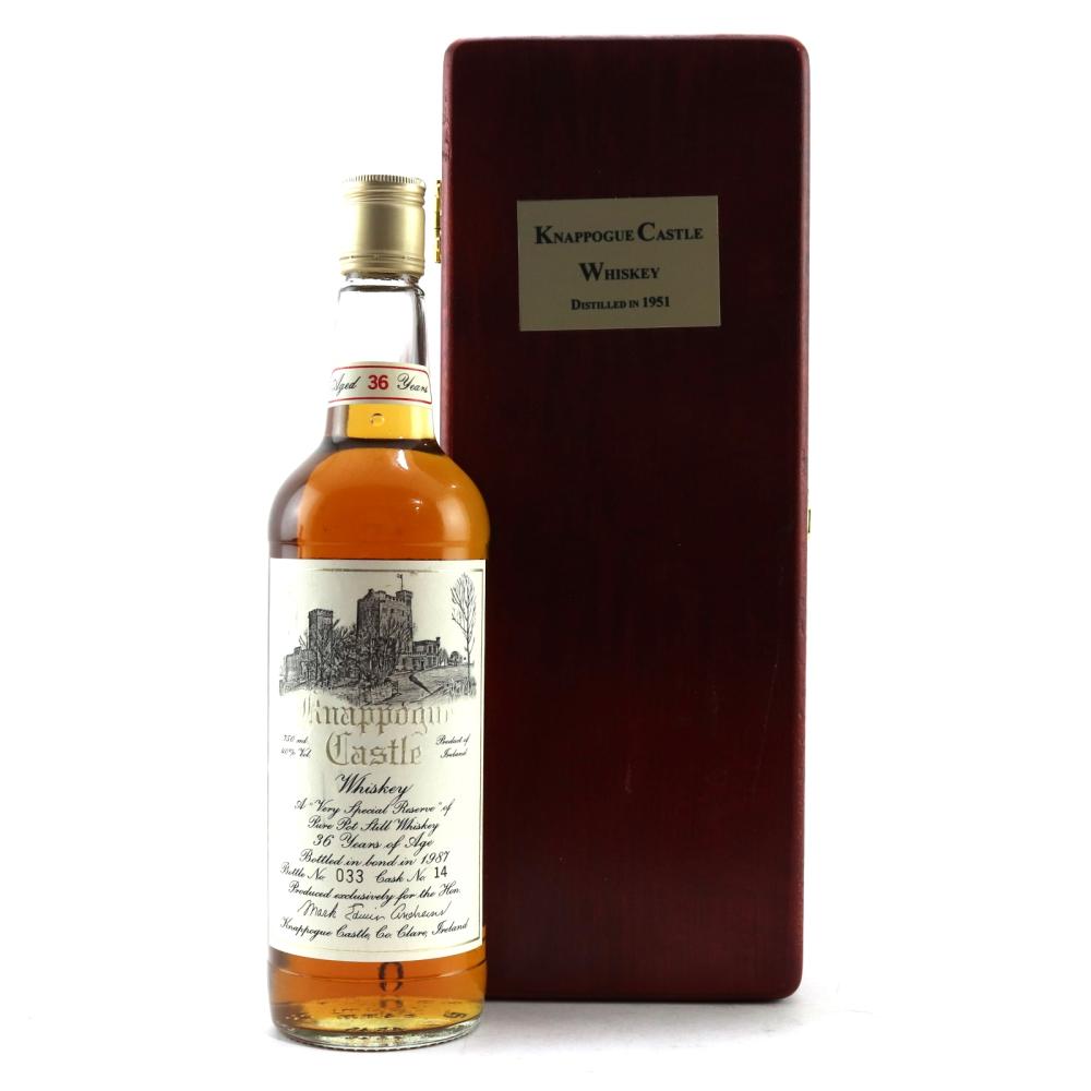 Knappogue Castle 1951 Single Cask 36 Year Old #14 75cl / US Import