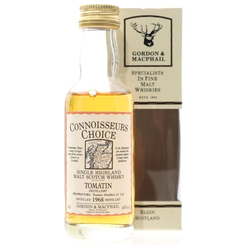 Tomatin 1968 Gordon and MacPhail Miniature 5cl