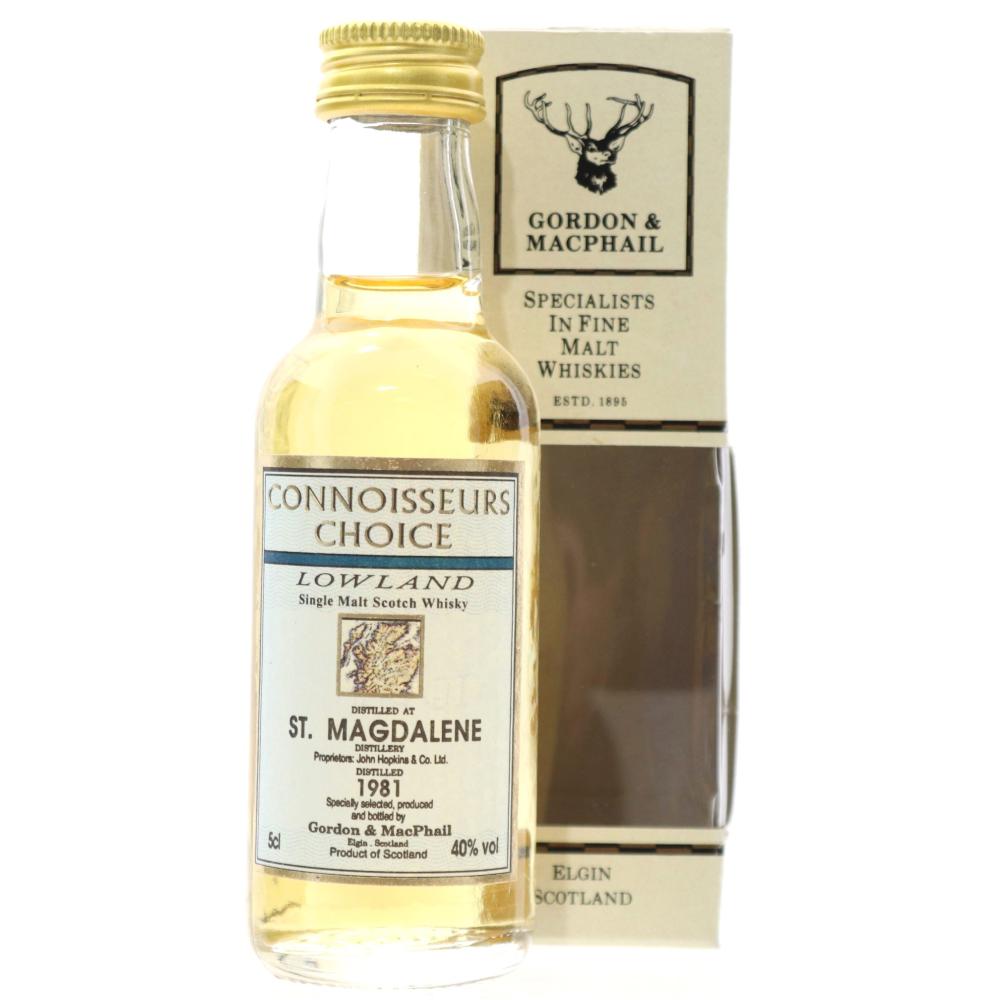 St Magdalene 1981 Gordon and MacPhail Miniature 5cl