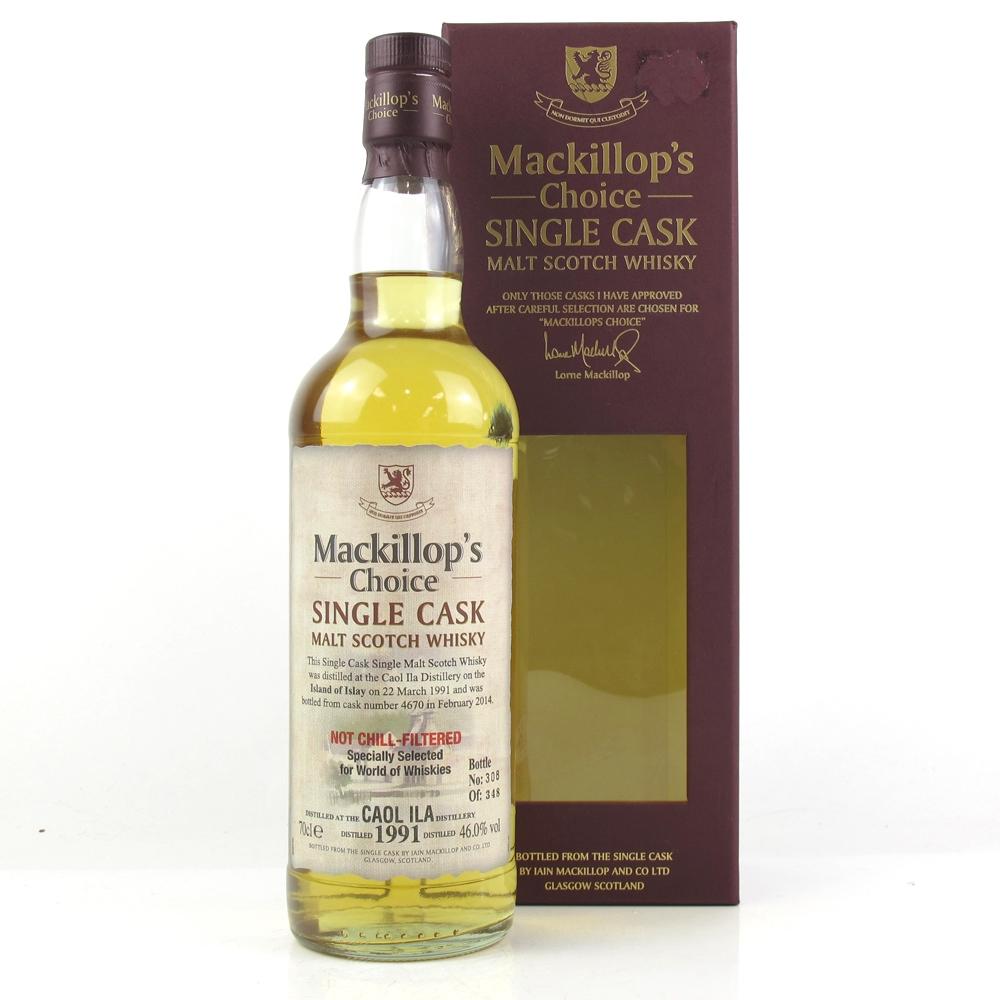 Caol Ila 1991 MacKillop's Choice 22 Year Old / World of Whiskies Exclusive