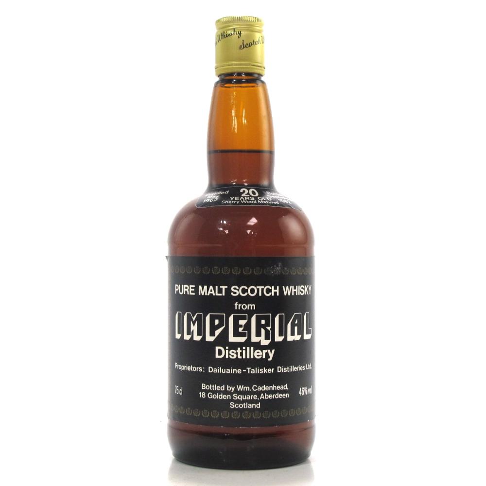Imperial 1962 Cadenhead's 20 Year Old Sherry Wood