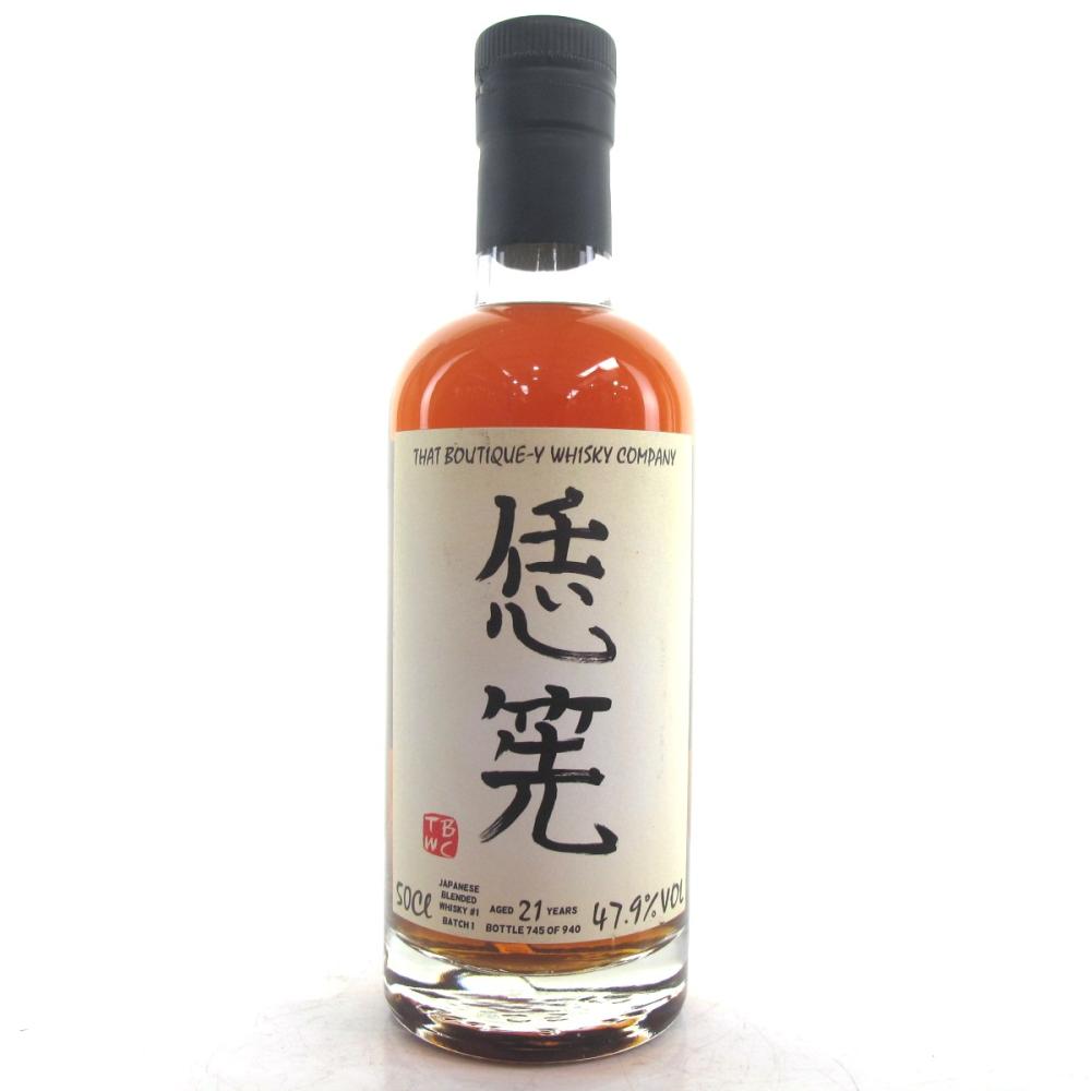Japanese Blended Whisky No.1 That Boutique-y Whisky Company 21 Year Old Batch #1