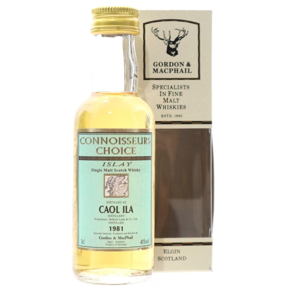 Caol Ila 1981 Gordon and MacPhail Miniature 5cl