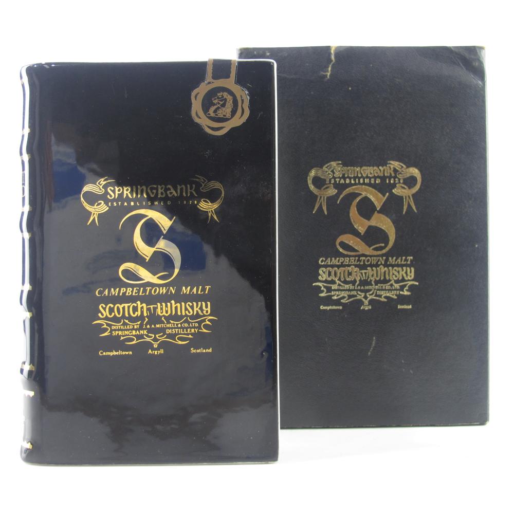 Springbank 12 Year Old / Ceramic Book Decanter Volume III