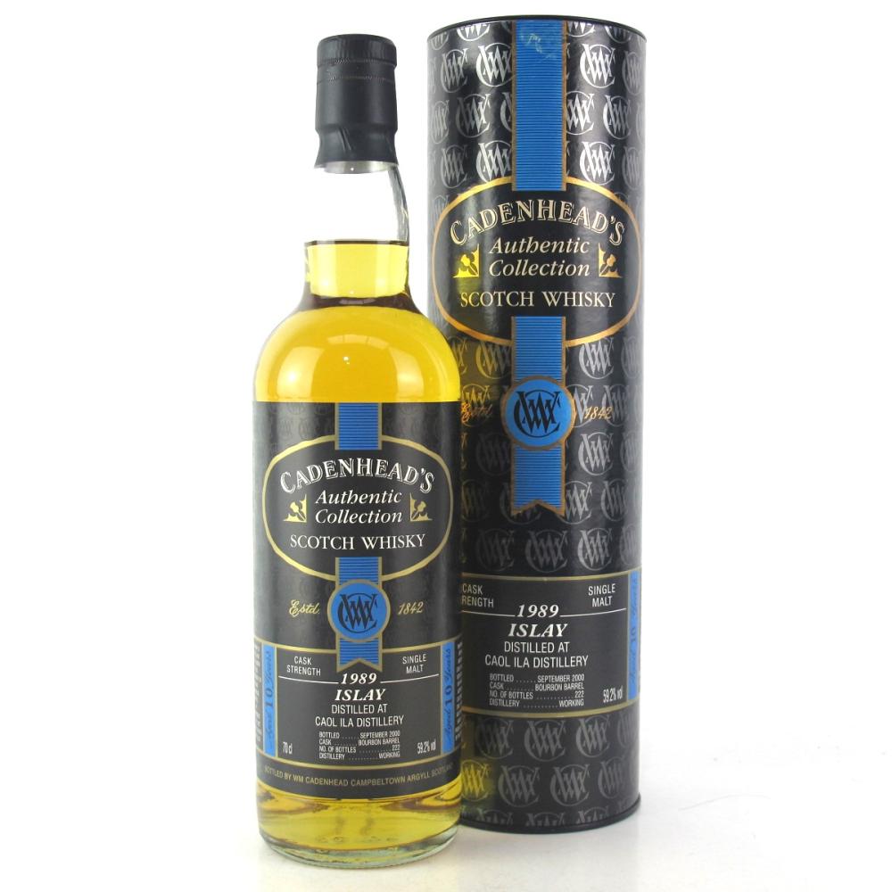 Caol Ila 1989 Cadenhead's 10 Year Old