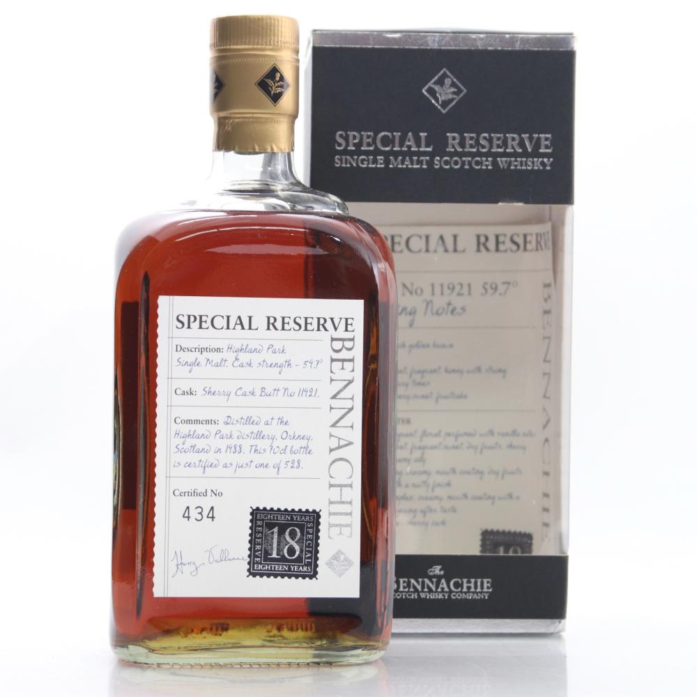 Highland Park 1988 Bennachie 18 Year Old
