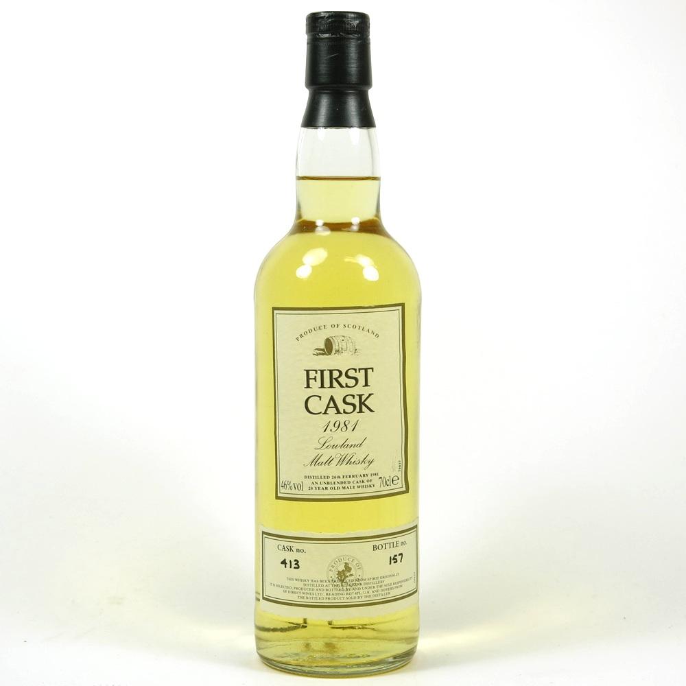 Rosebank 1981 First Cask