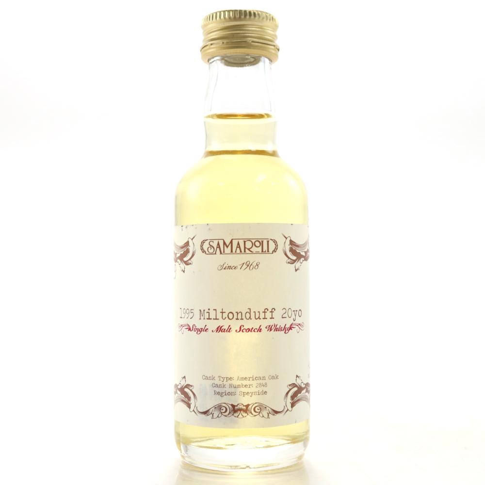 Miltonduff 1995 Samaroli 20 Year Old Single Cask Miniature 5cl