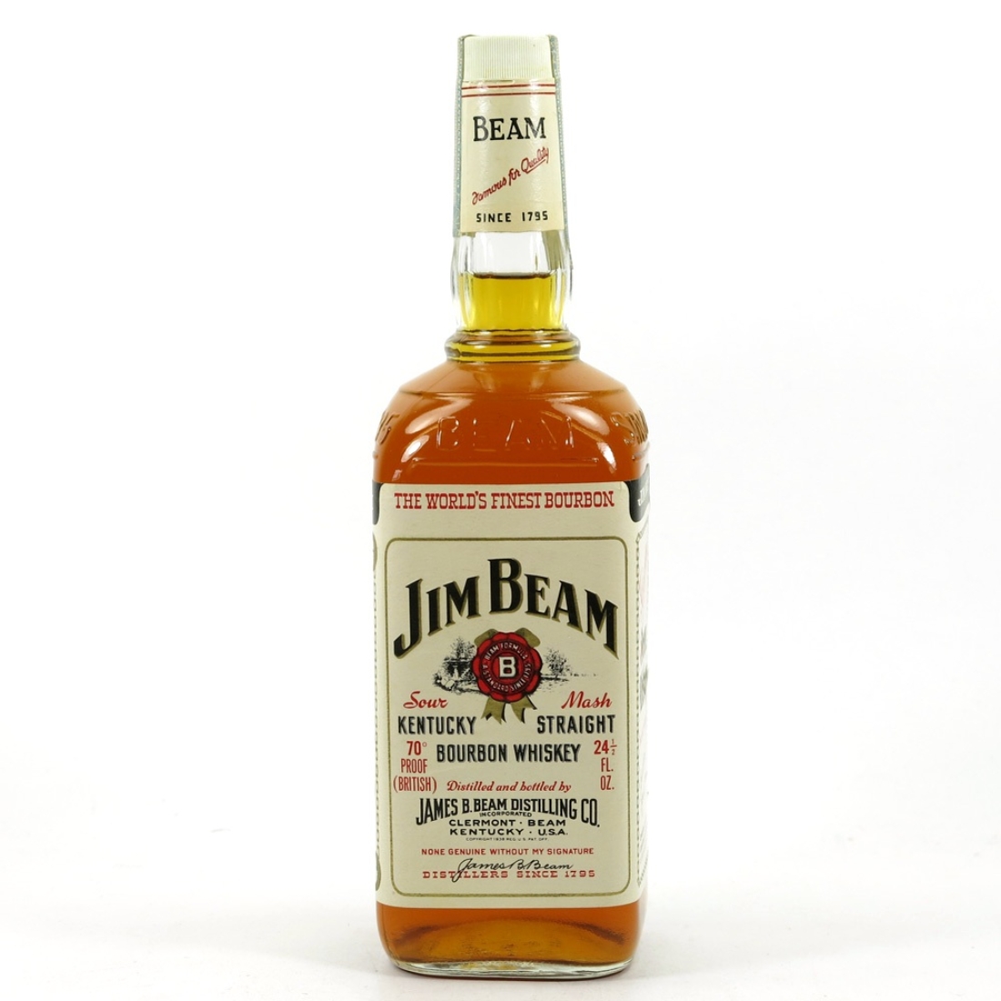 Jim Beam Bourbon 1970s
