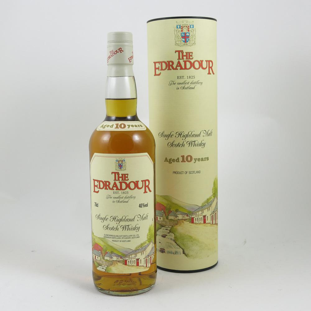 Edradour 10 Year Old and Poster