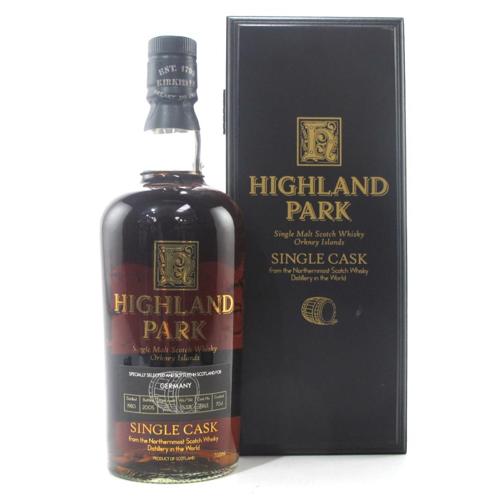 Highland Park 1980 Single Cask 25 Year Old #7363