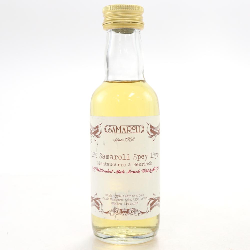 Speyside Blended Malt 1996 Samaroli 19 Year Old Miniature 5cl / Glentauchers & Benriach