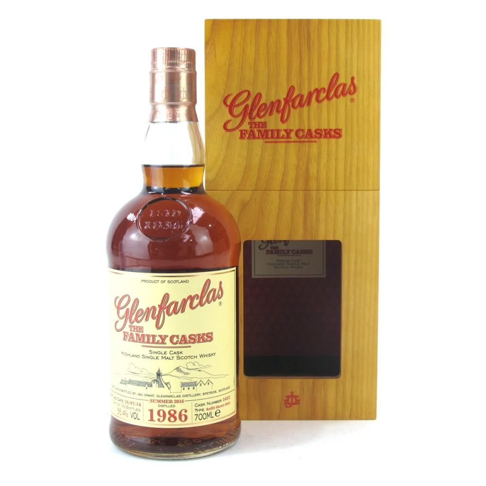 Glenfarclas 1986 Family Cask #3452 / Winter 2017 