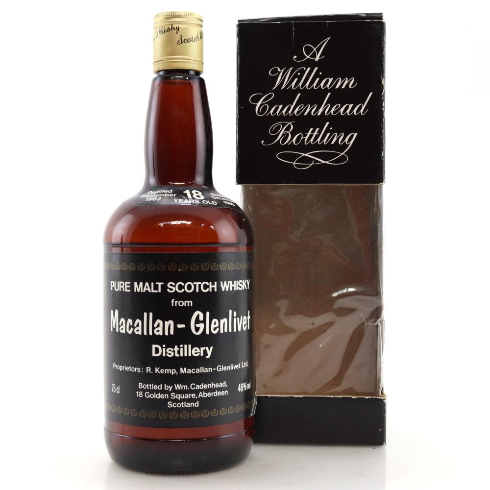 Macallan 1962 Cadenhead's 18 Year Old