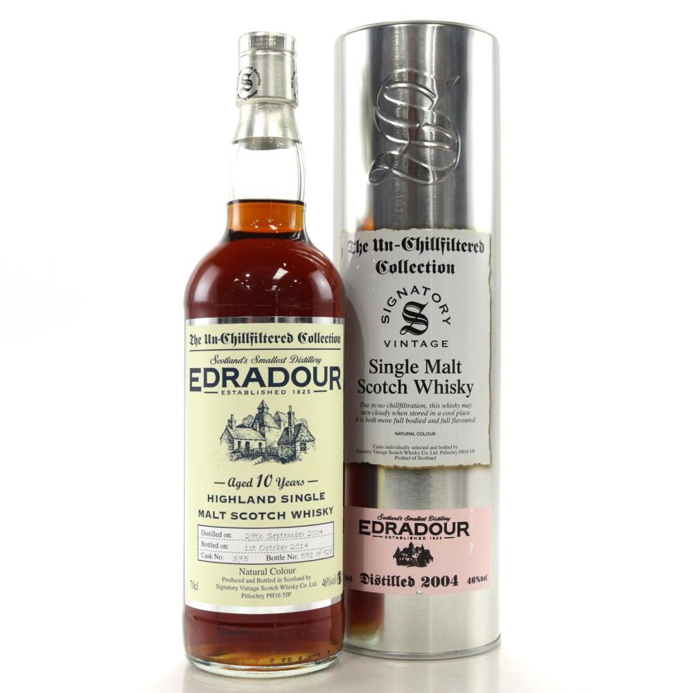 Edradour 2004 Signatory Vintage 10 Year Old