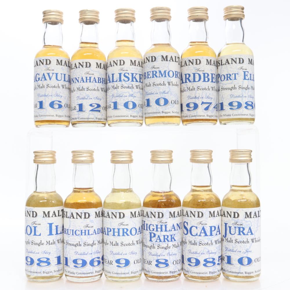 Whisky Connoisseur Miniature Selection 13 x 5cl / Includes Port Ellen 1980
