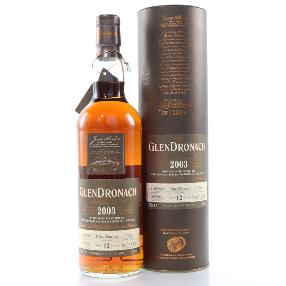 Glendronach 2003 Single Cask 12 Year Old #1822