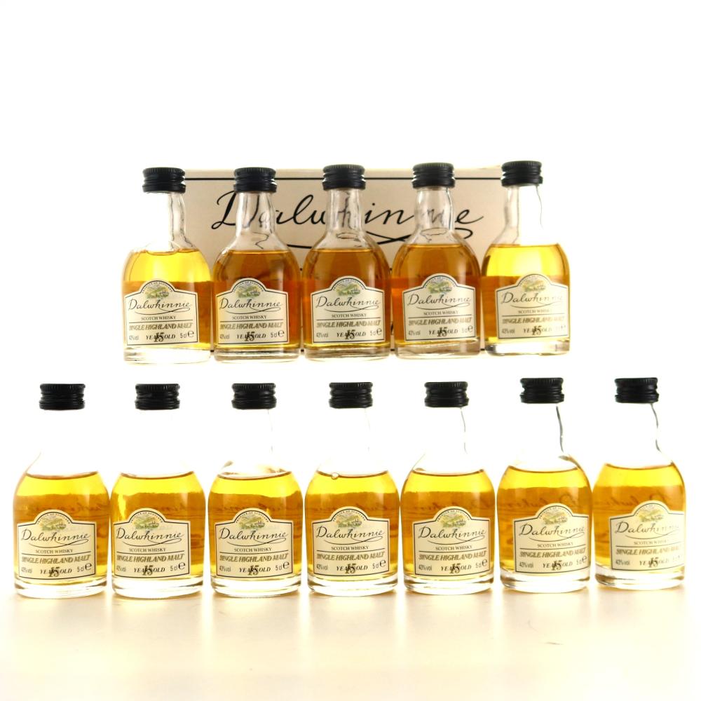 Dalwhinnie 15 Year Old Miniature x 12 / Case
