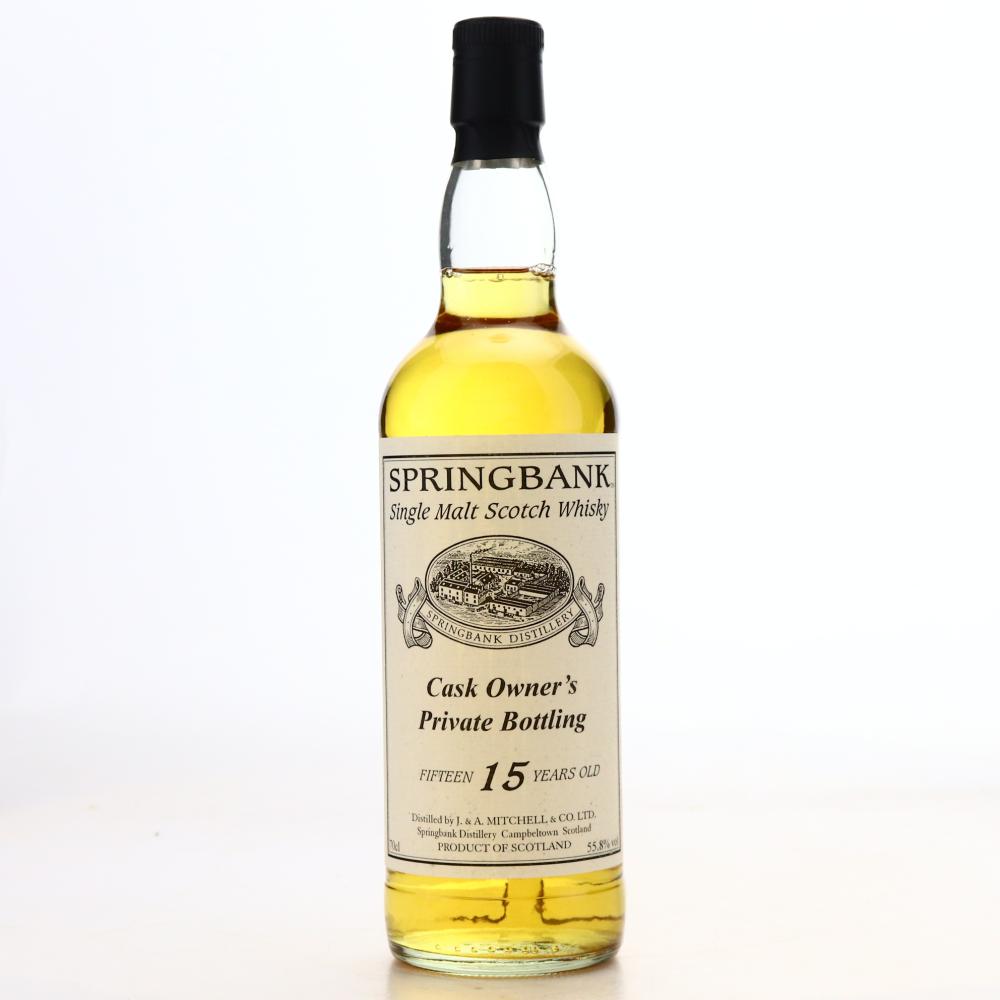 Springbank 15 Year old Cask Owner's Private Bottling
