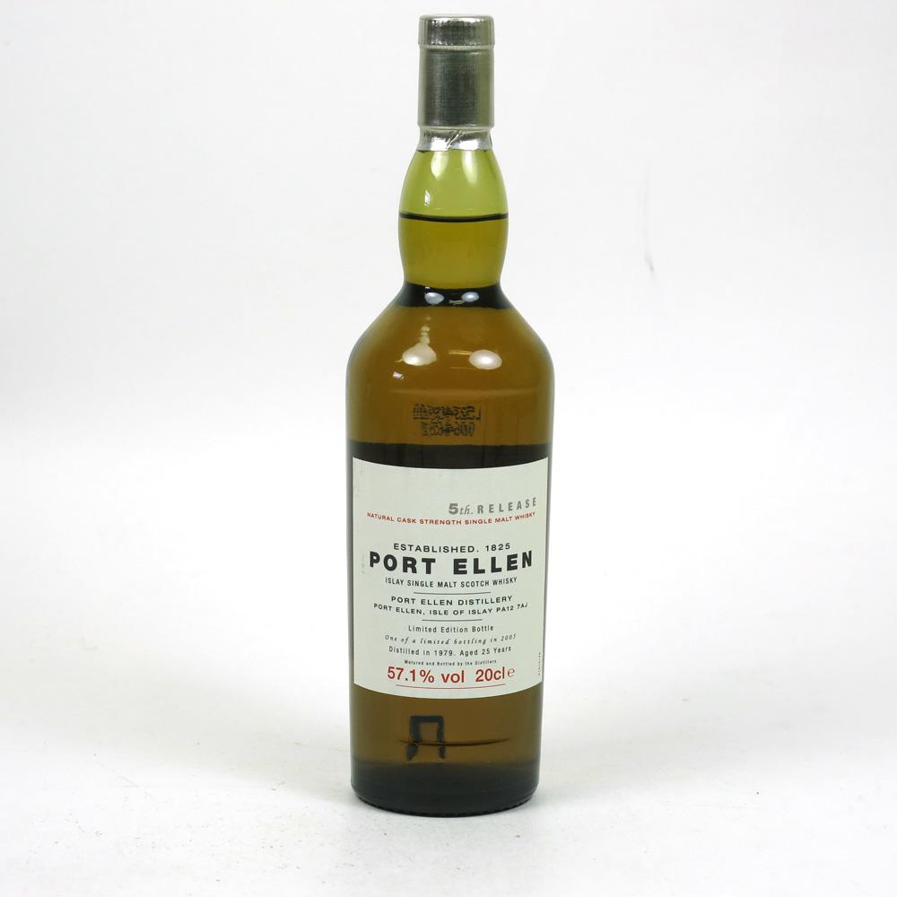 Port Ellen 1979 25 Year Old 5th Release 20cl
