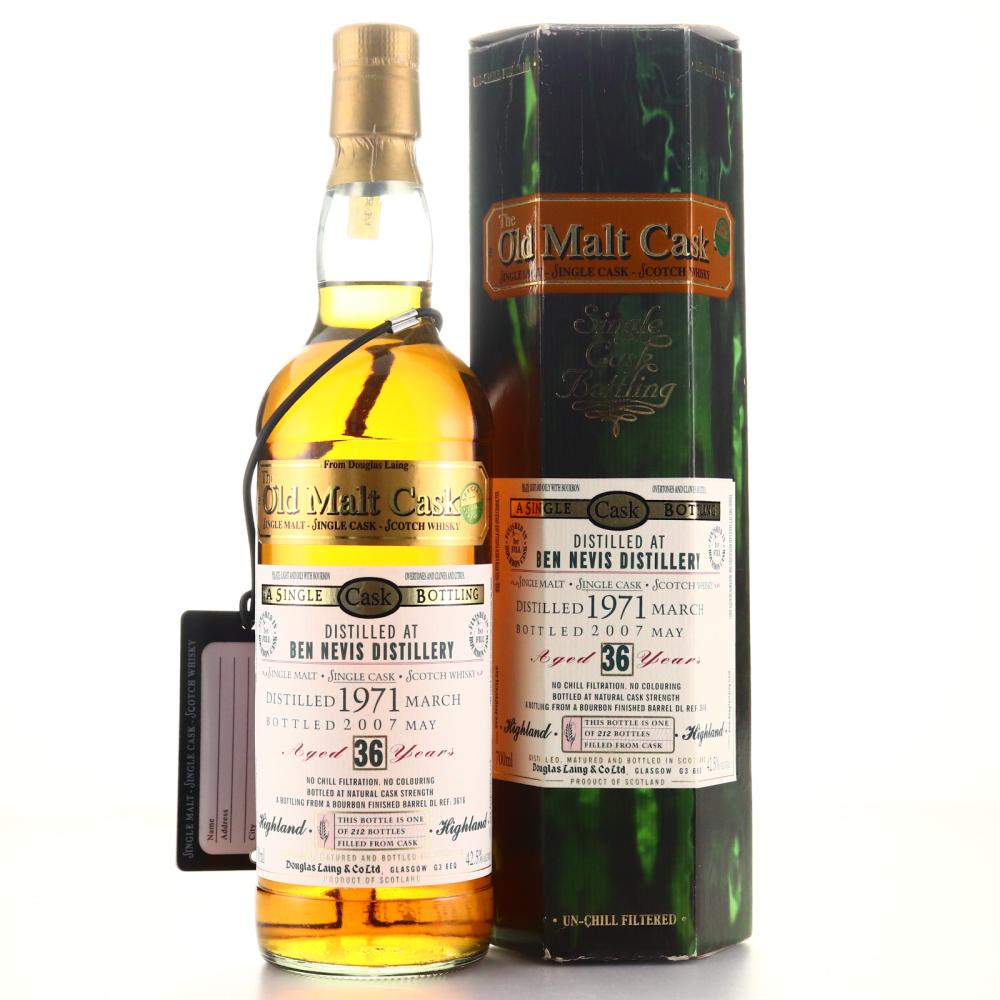 Ben Nevis 1971 Douglas Laing 36 Year Old Bourbon Finish