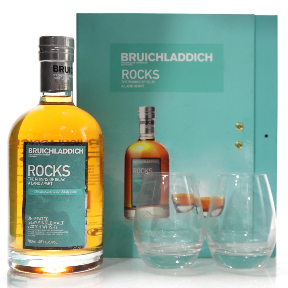 Bruichladdich Rocks 3rd Edition / with 2 x Glasses