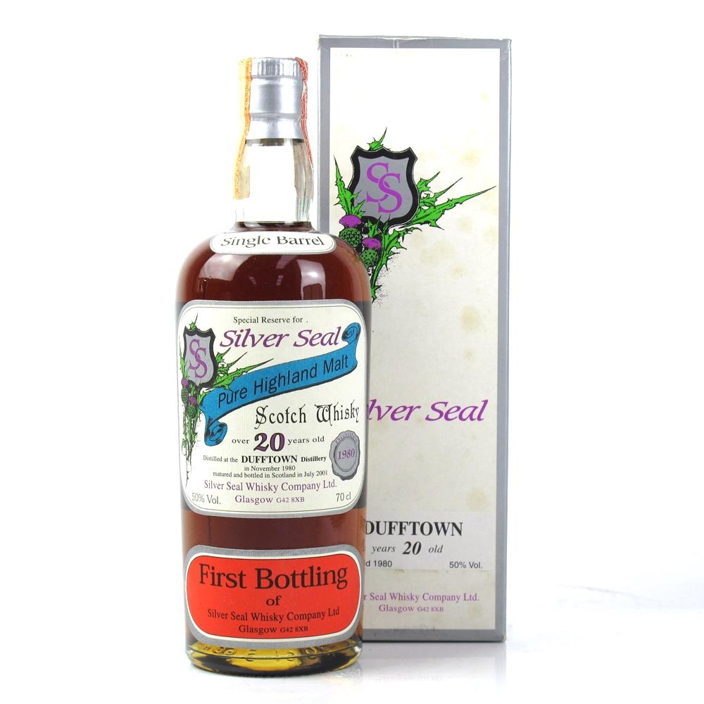 Dufftown 1980 Silver Seal 20 Year Old / First Bottling