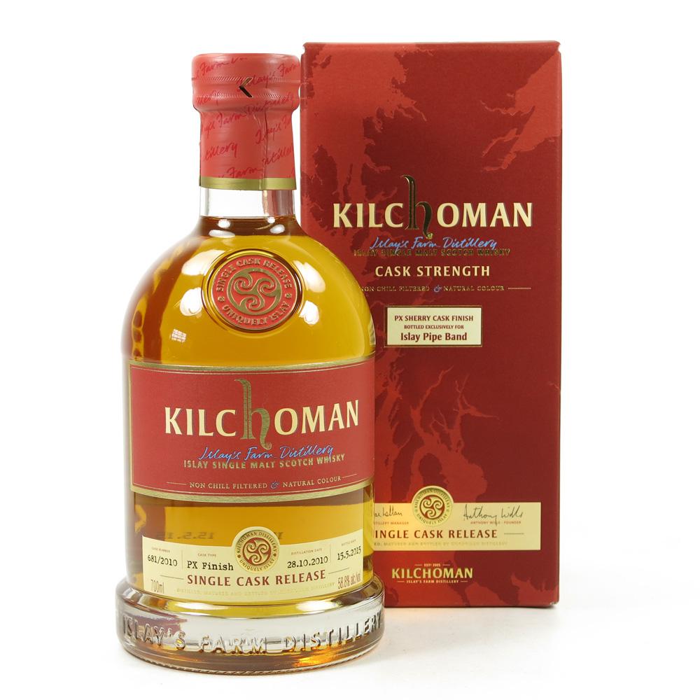 Kilchoman 2010 Islay Pipe Band Single Cask 2015