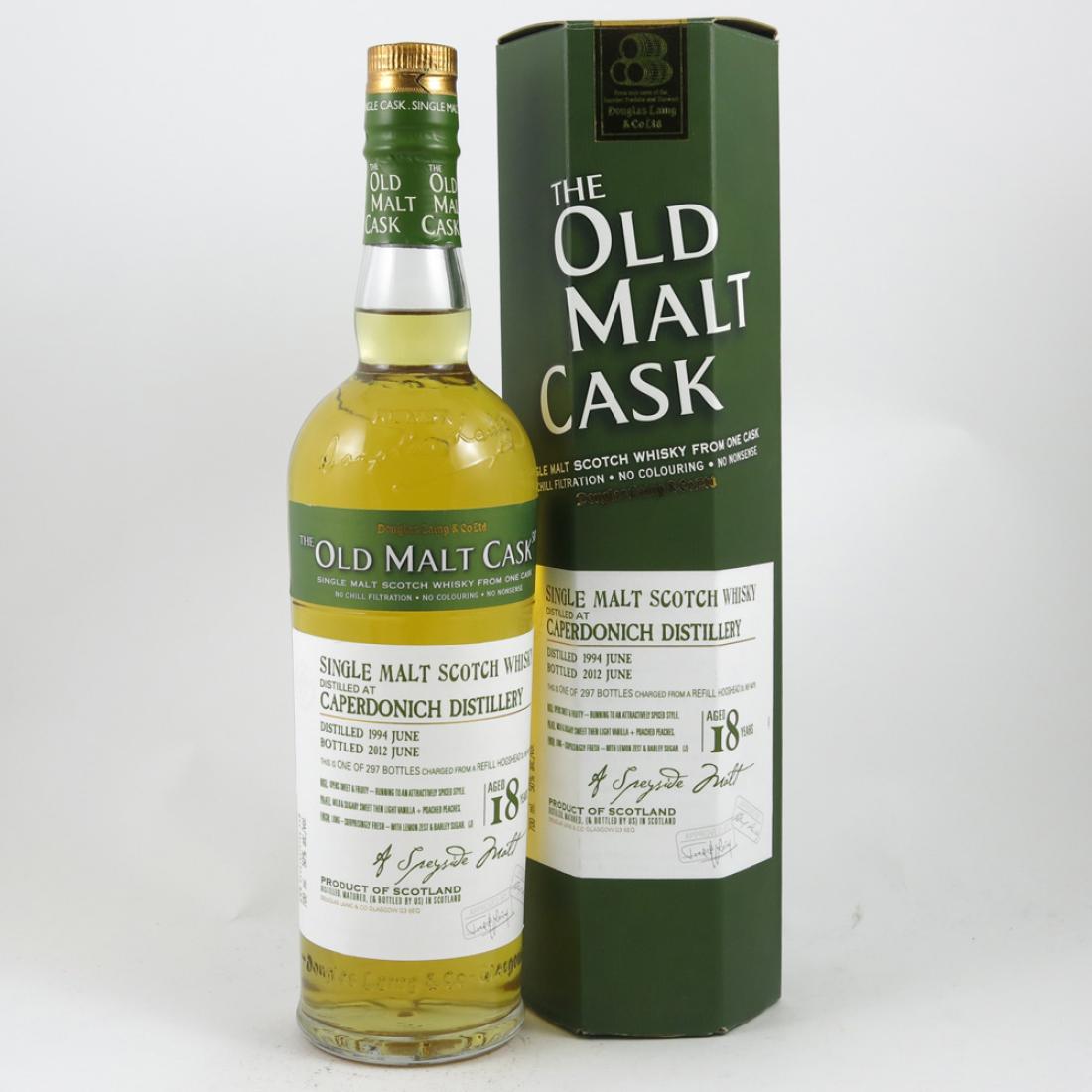 Caperdonich 1996 Peated Single Cask 23 Year Old #4897 Whisky