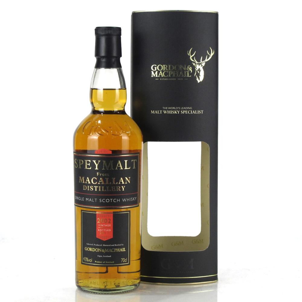 Macallan 2002 Speymalt Gordon and MacPhail